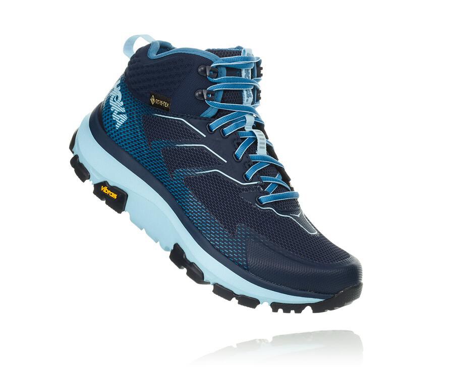 Botas De Montaña Hoka One One Mujer Azules - Toa Gore-Tex - NQEZ72319